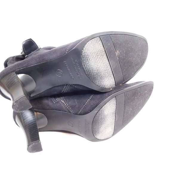 Predictions Black Heeled Boots 11 CL2855 0220 - Picture 4 of 8